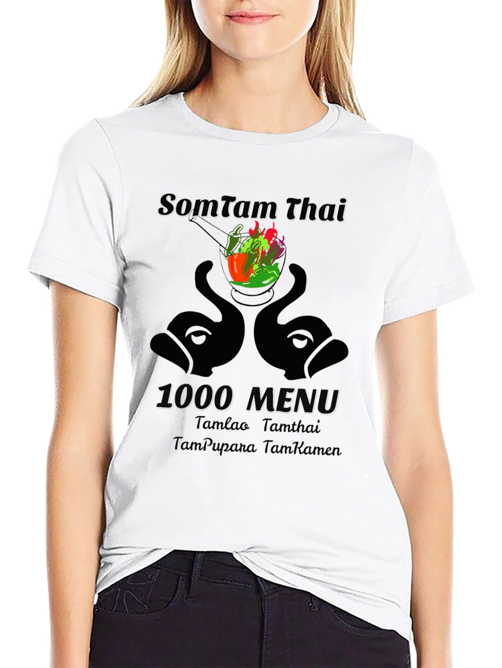 Somtum Thai Graphic T-Shirt