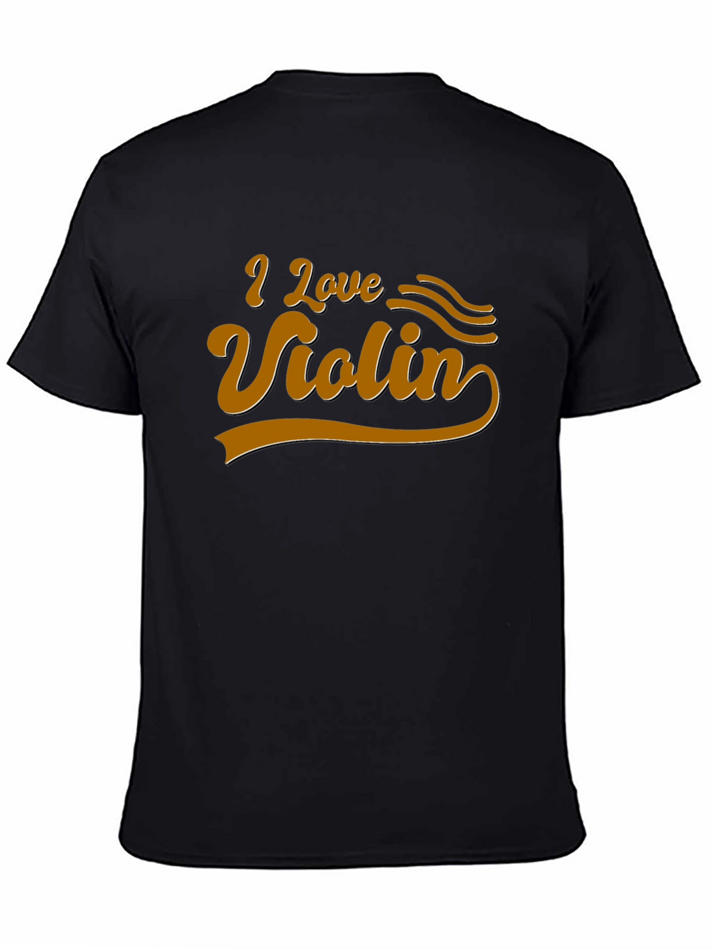 I Love Violin Graphic Tee - Music Lover T-Shirt