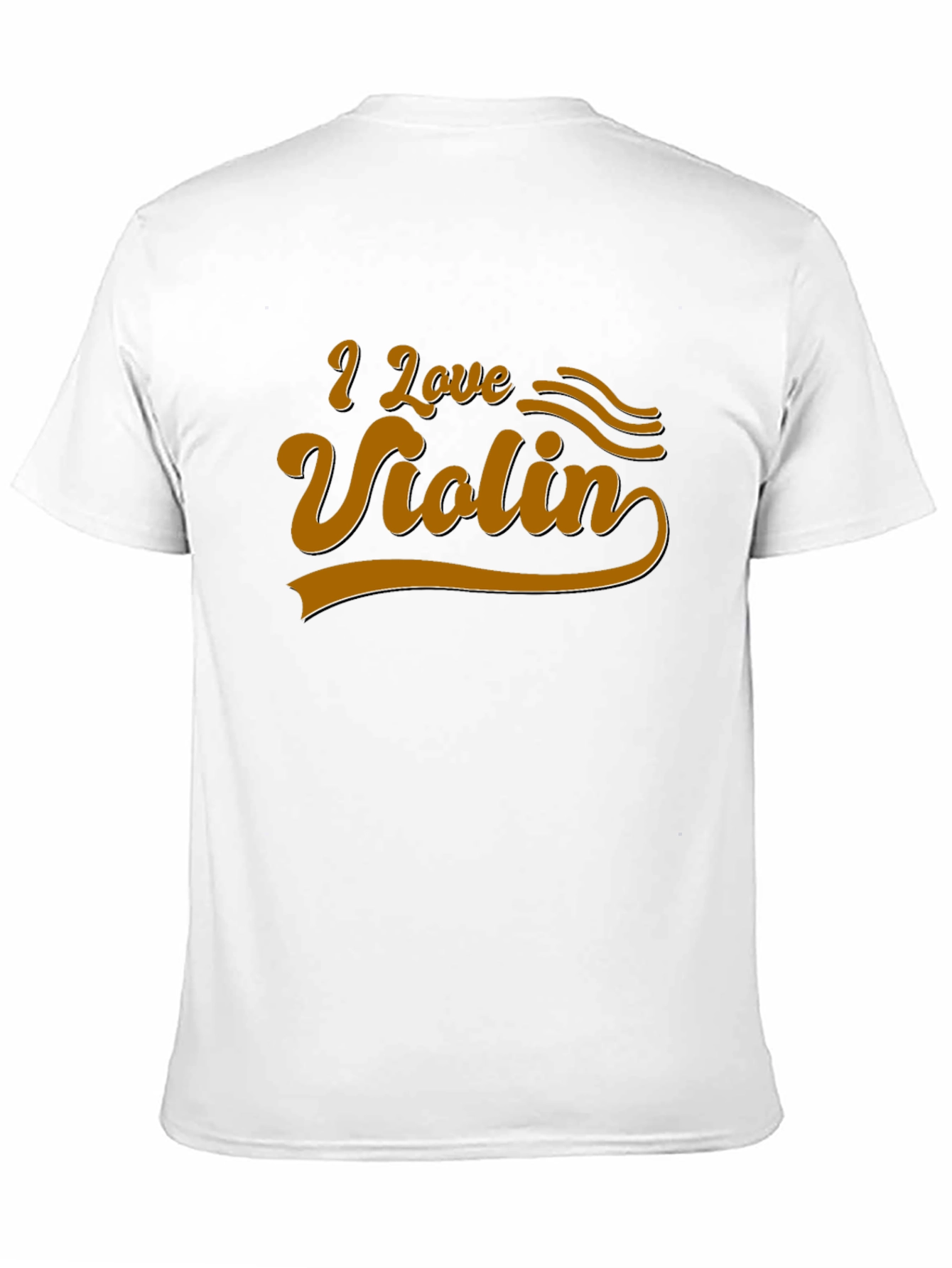 I Love Violin Graphic Tee - Music Lover T-Shirt