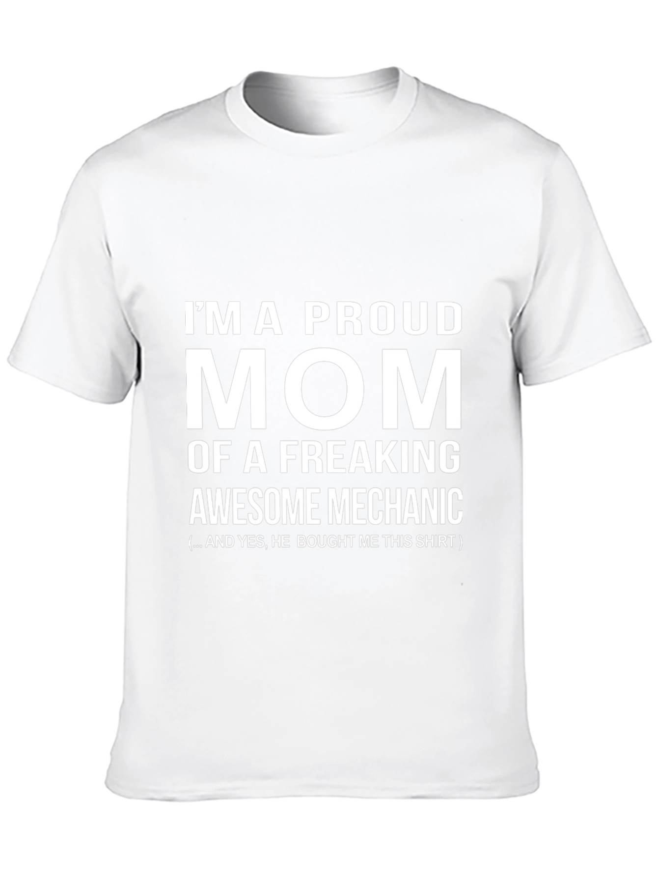 Proud Mom Mechanic T-Shirt - Gift Idea