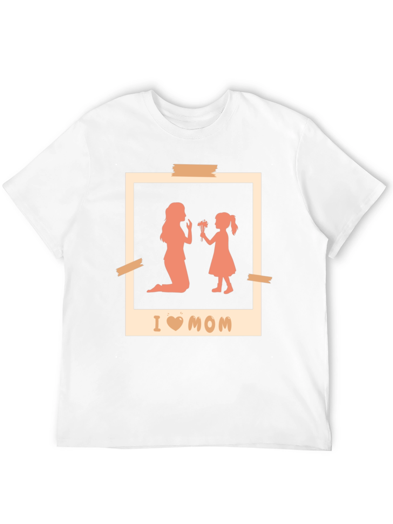 I Love Mom T-Shirt Mothers Day Gift