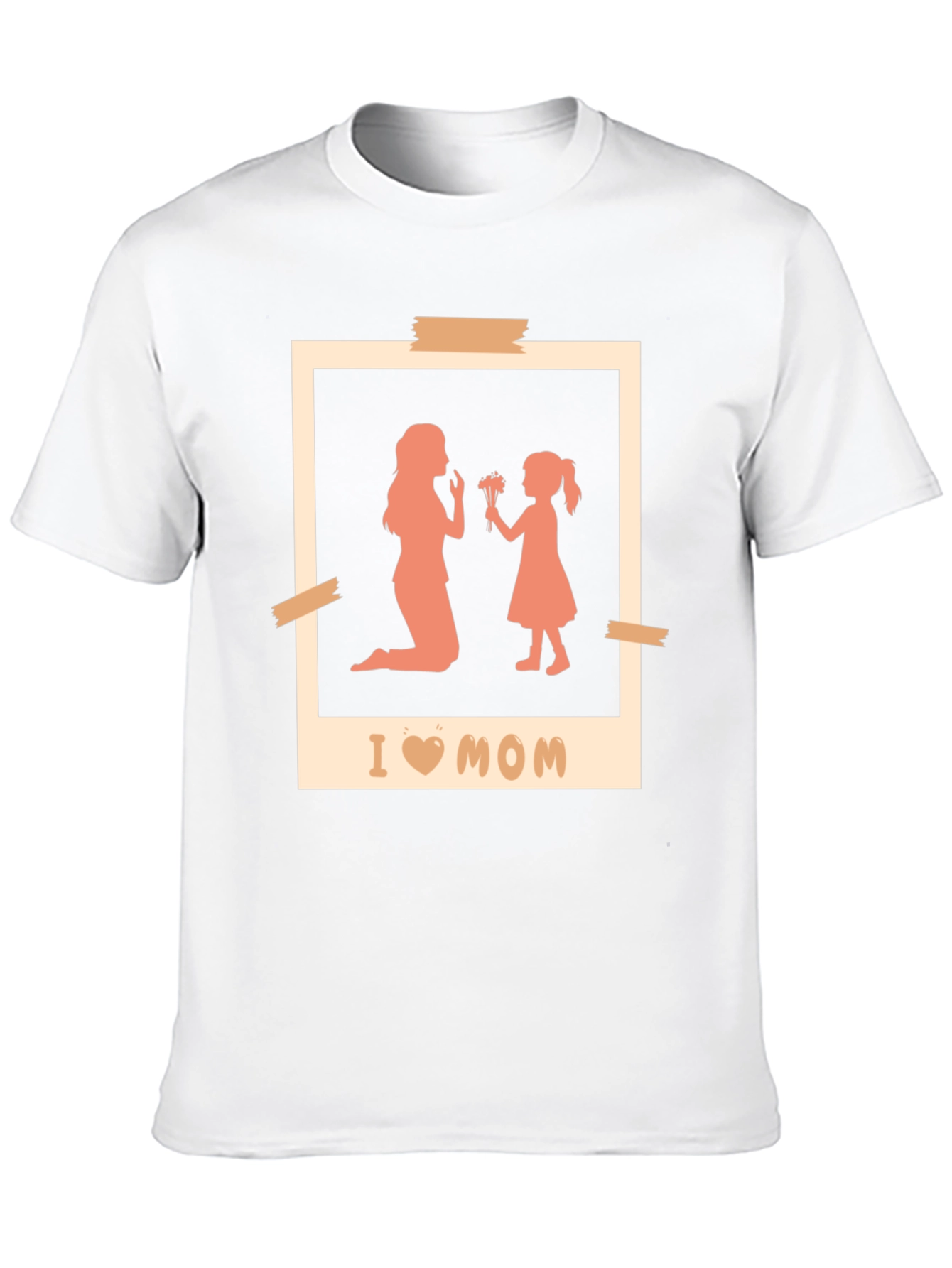 I Love Mom T-Shirt Mothers Day Gift