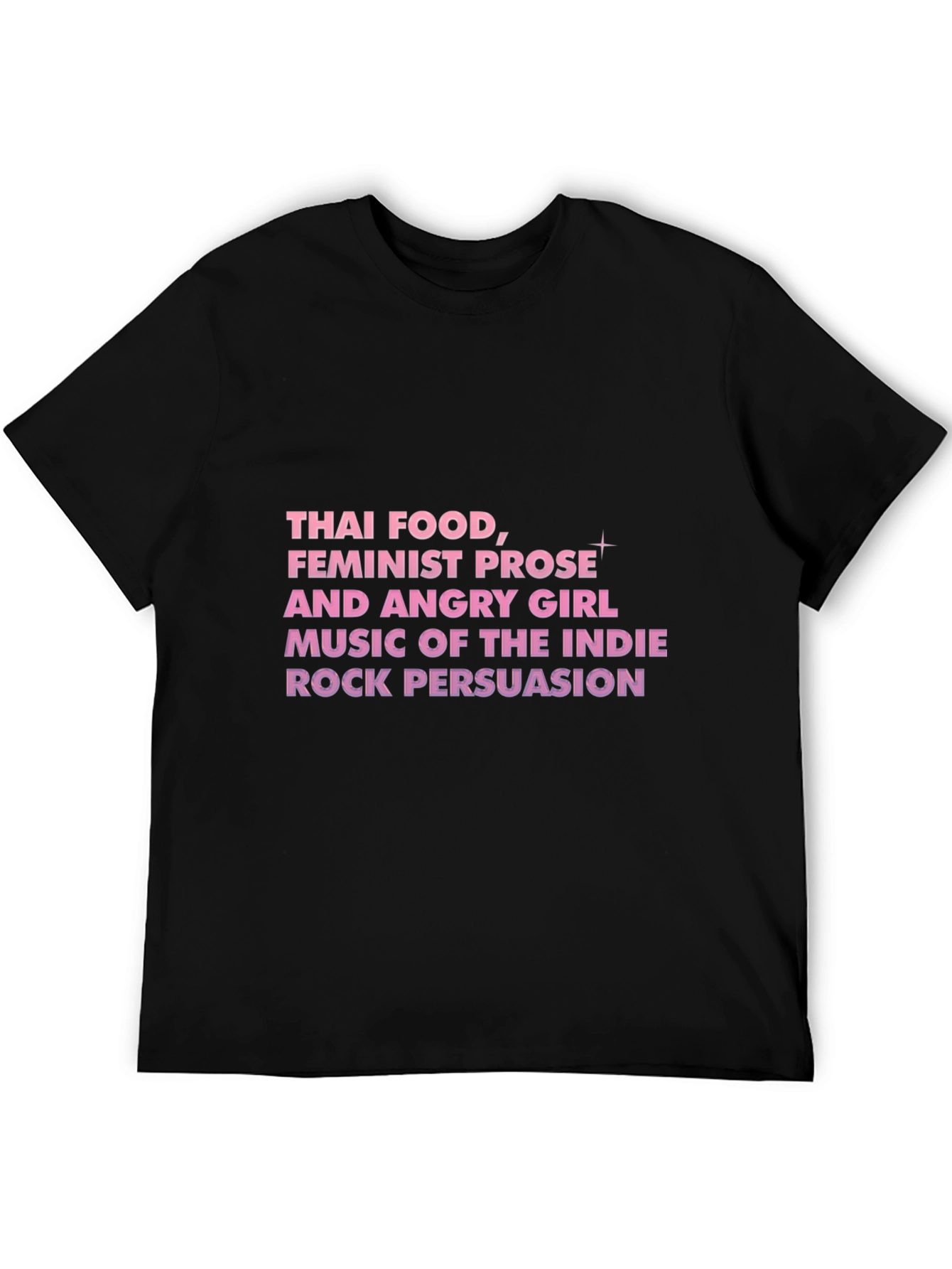 Indie Rock Feminist Prose T-Shirt