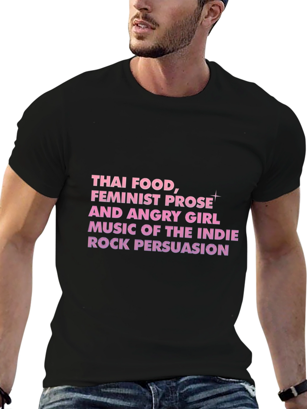 Indie Rock Feminist Prose T-Shirt