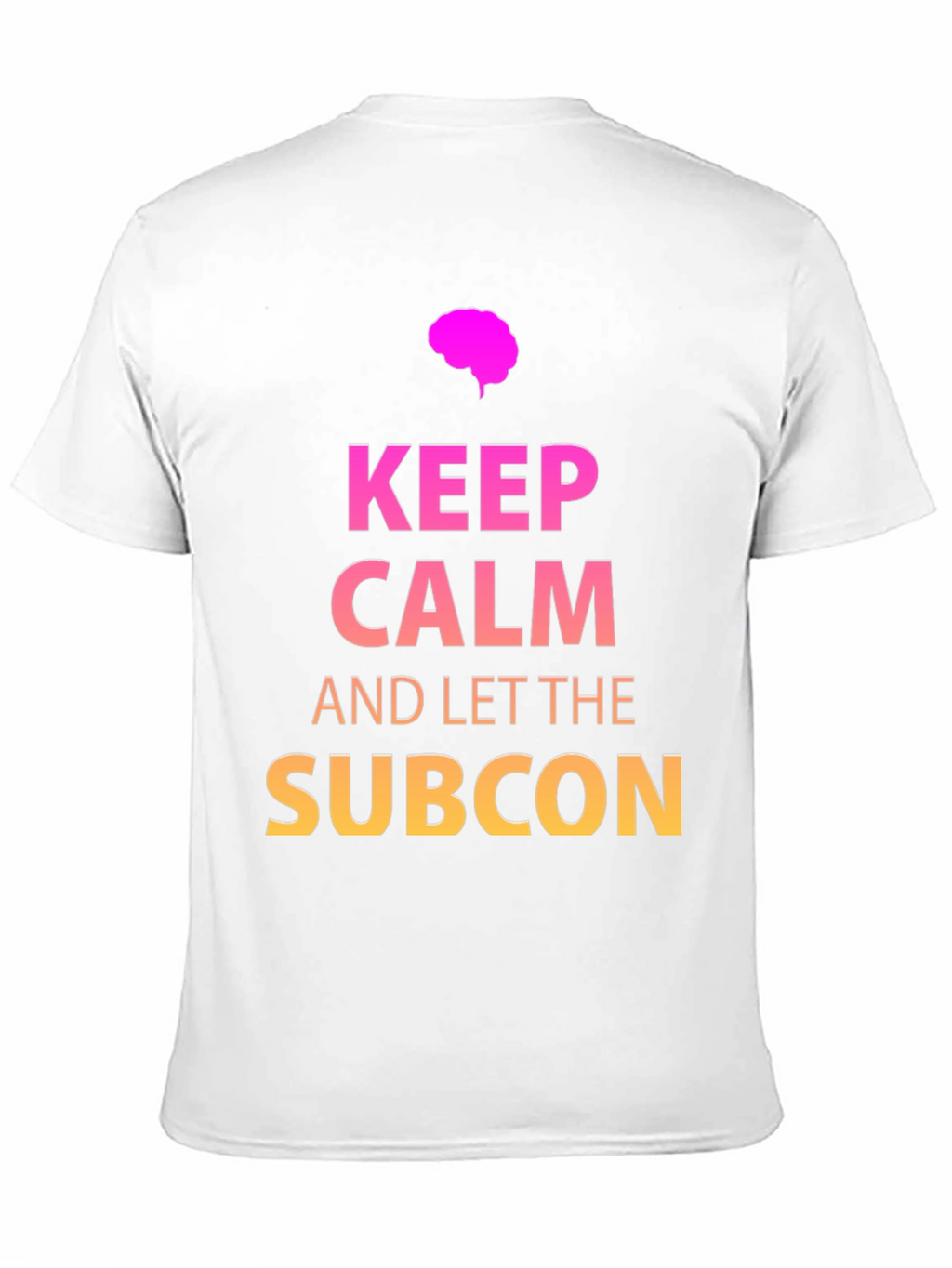 Keep Calm Subcon T-Shirt
