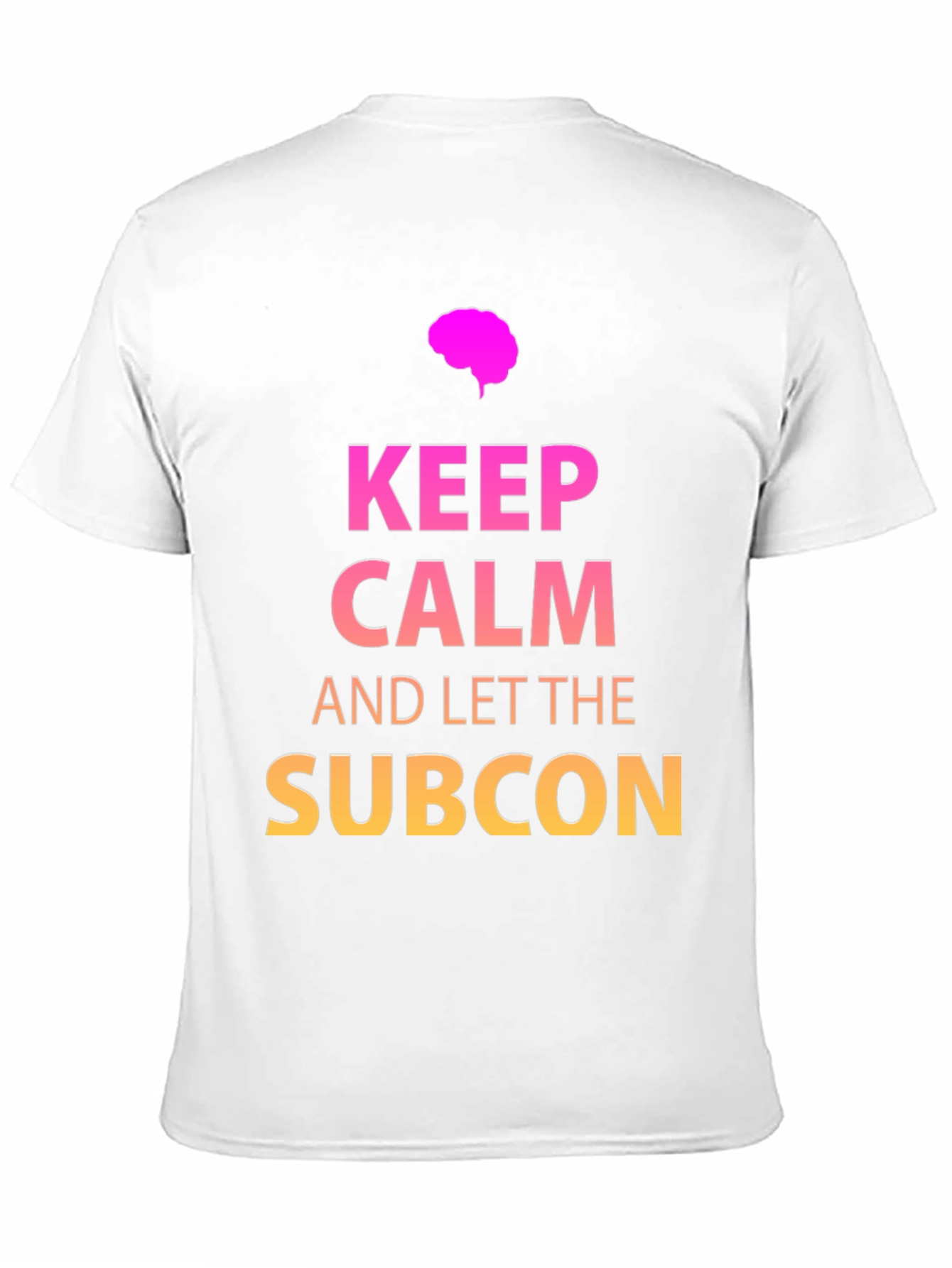 Keep Calm Subcon T-Shirt