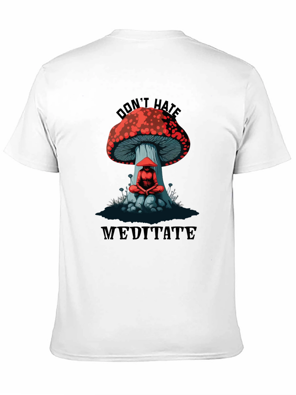 Dont Hate Meditate Graphic T-Shirt