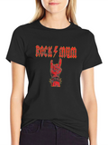 Rock Mum Black T-Shirt