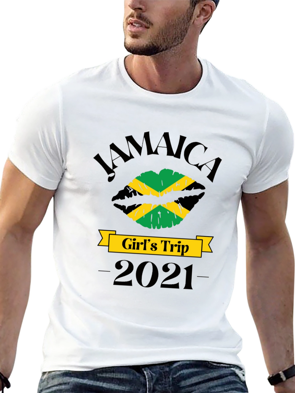 Jamaica Girls Trip 2021 Black T-Shirt