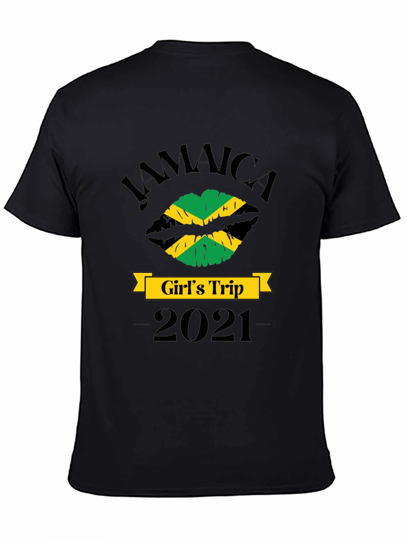 Jamaica Girls Trip 2021 Black T-Shirt