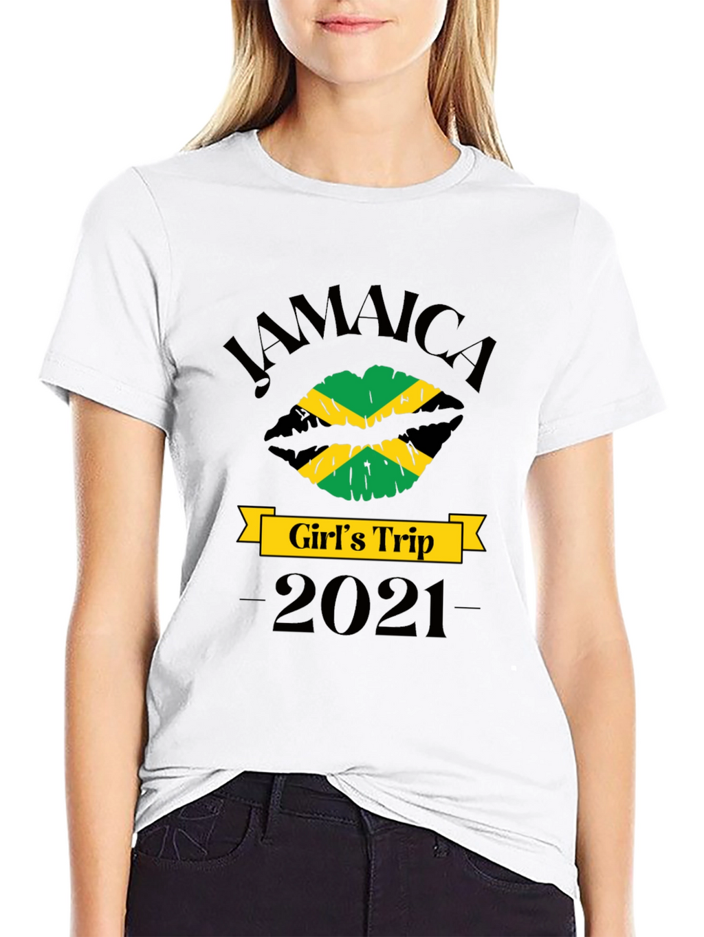 Jamaica Girls Trip 2021 Black T-Shirt