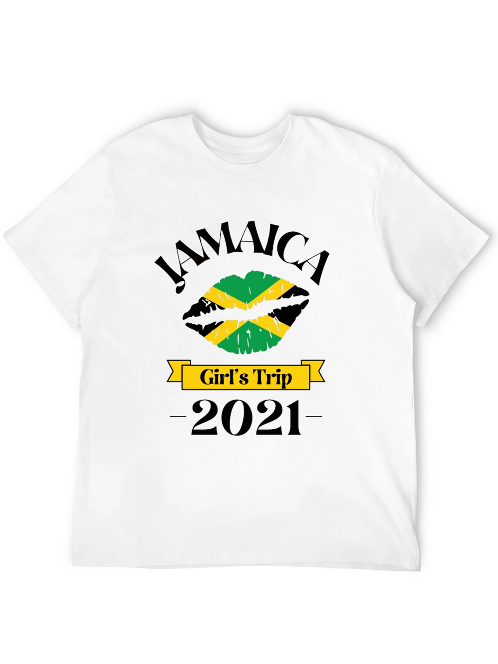 Jamaica Girls Trip 2021 Black T-Shirt