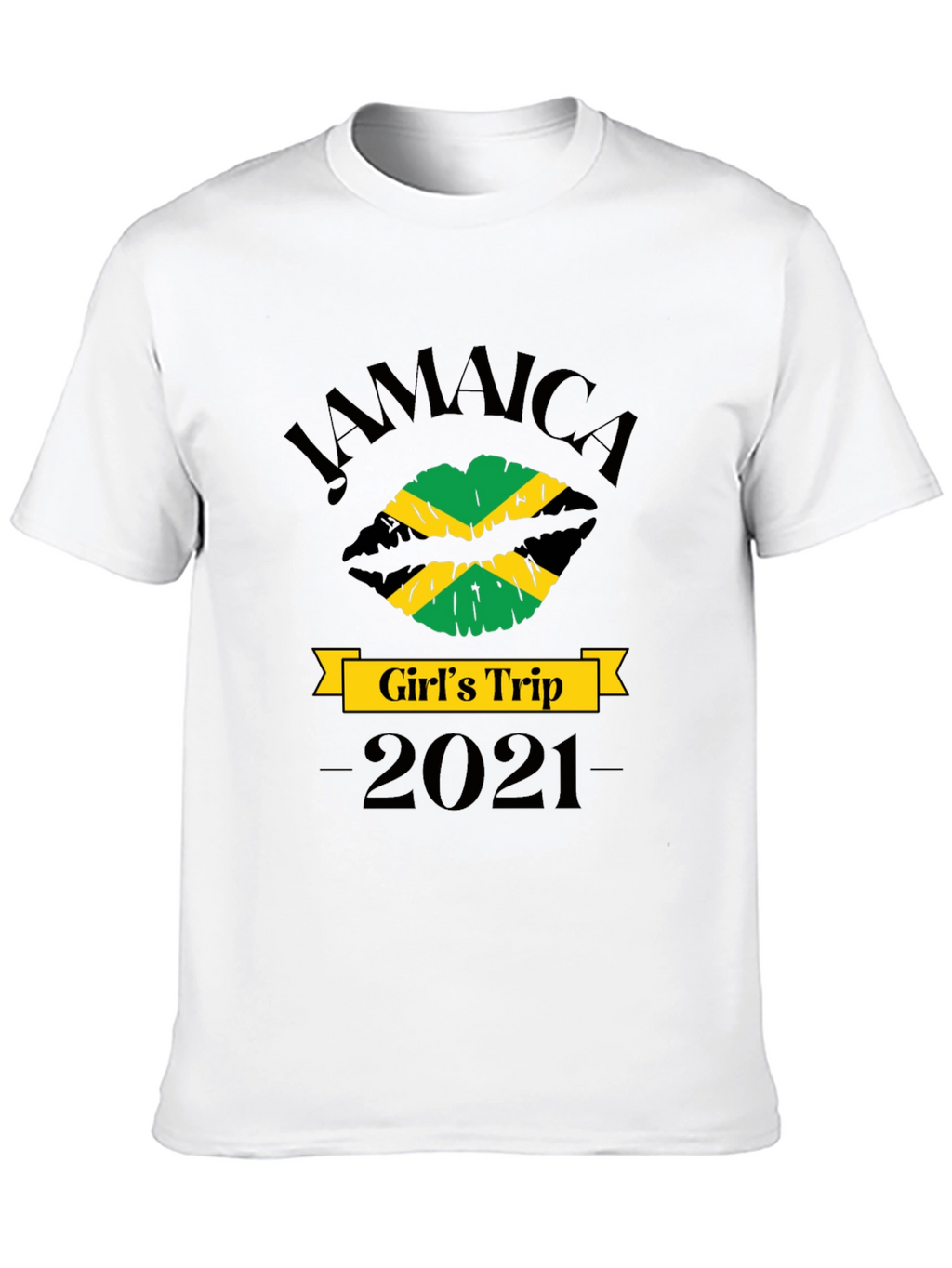 Jamaica Girls Trip 2021 Black T-Shirt
