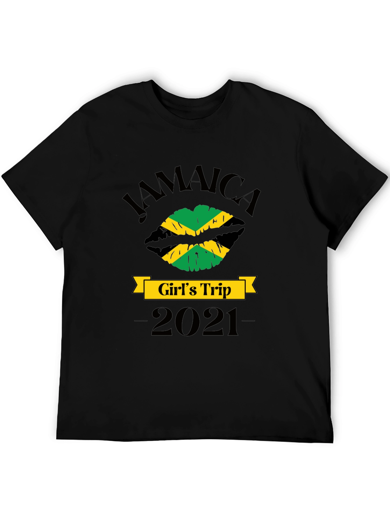 Jamaica Girls Trip 2021 Black T-Shirt