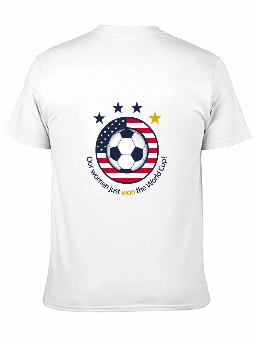 USA Womens World Cup Soccer T-Shirt