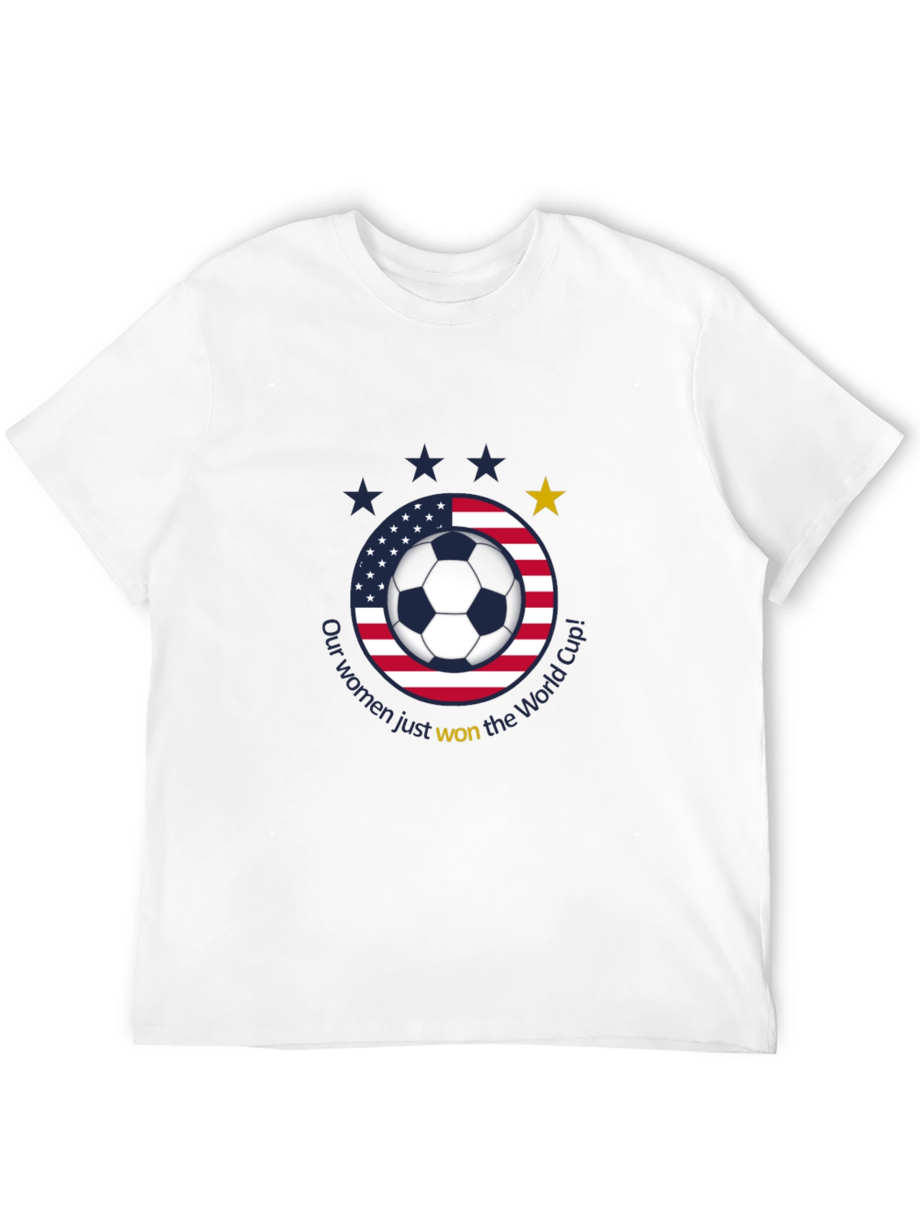USA Womens World Cup Soccer T-Shirt