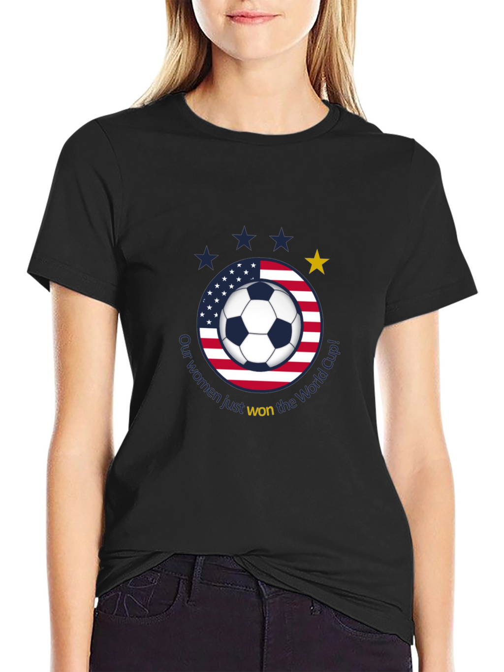 USA Womens World Cup Soccer T-Shirt