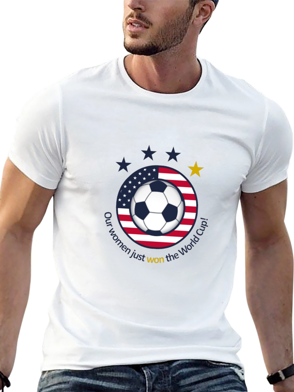 USA Womens World Cup Soccer T-Shirt