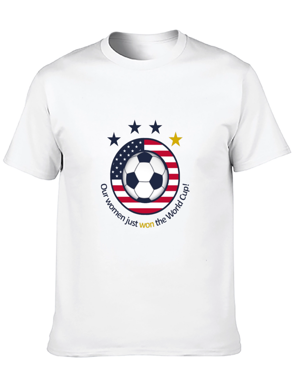 USA Womens World Cup Soccer T-Shirt