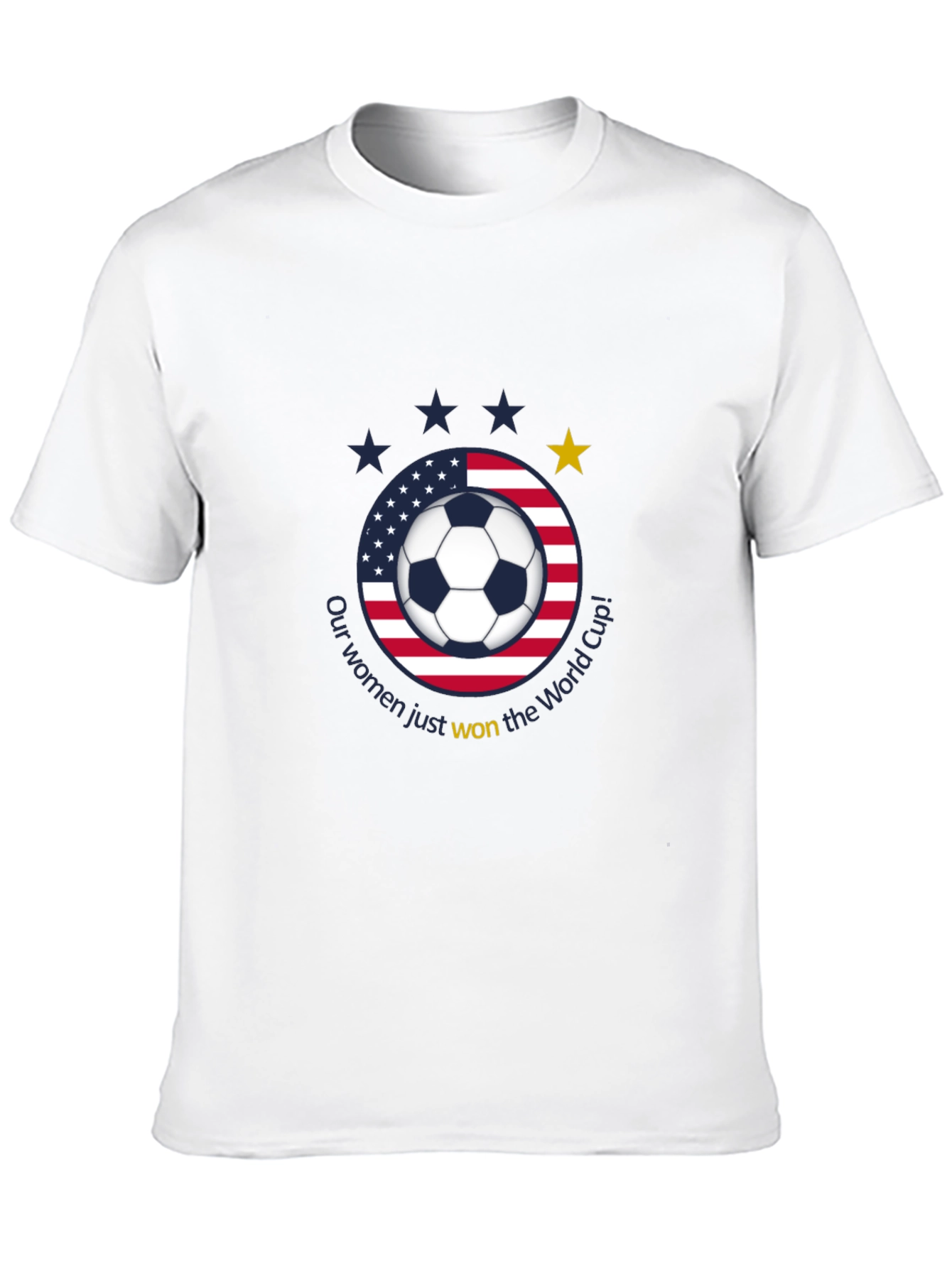 USA Womens World Cup Soccer T-Shirt