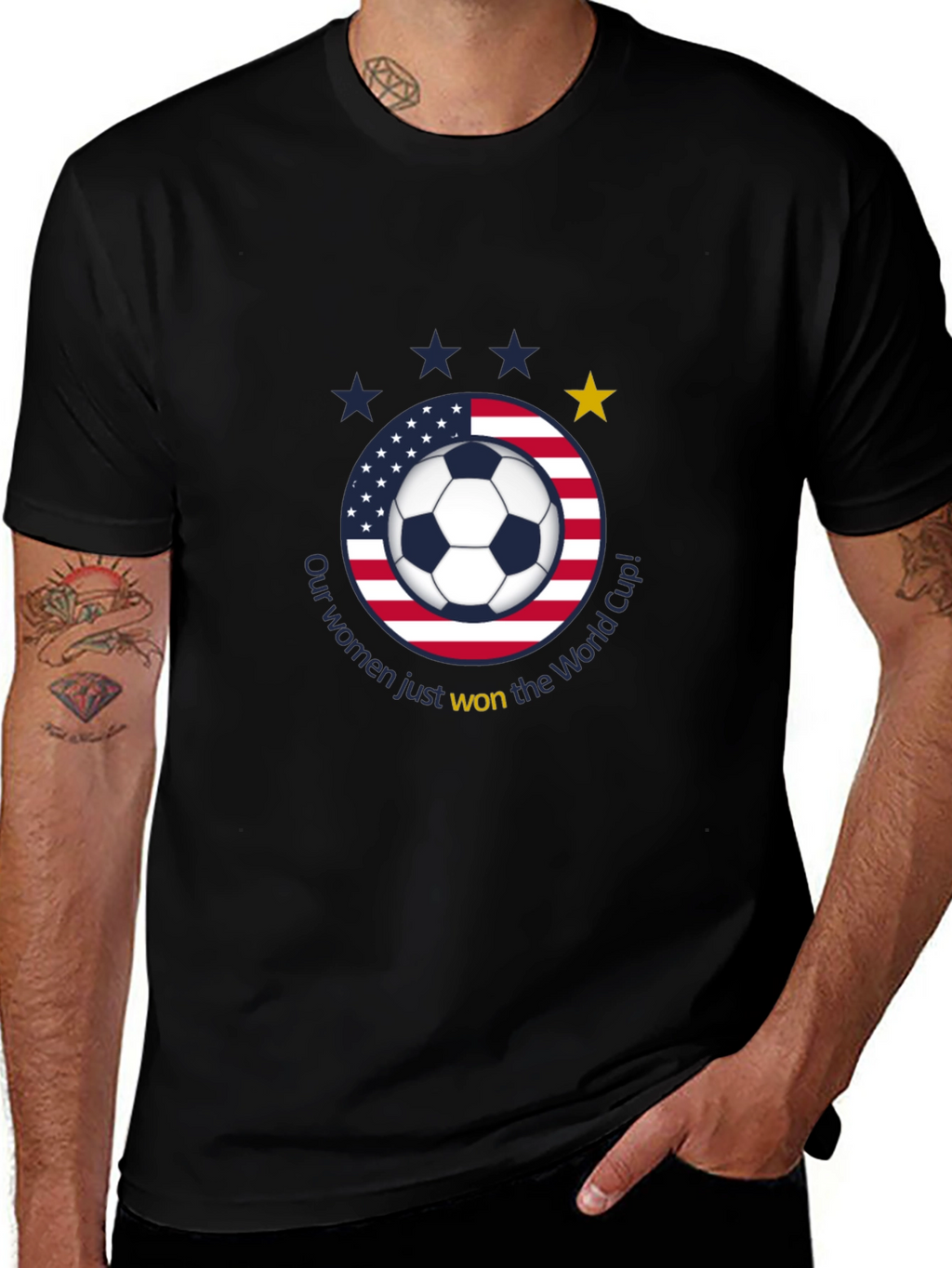 USA Womens World Cup Soccer T-Shirt
