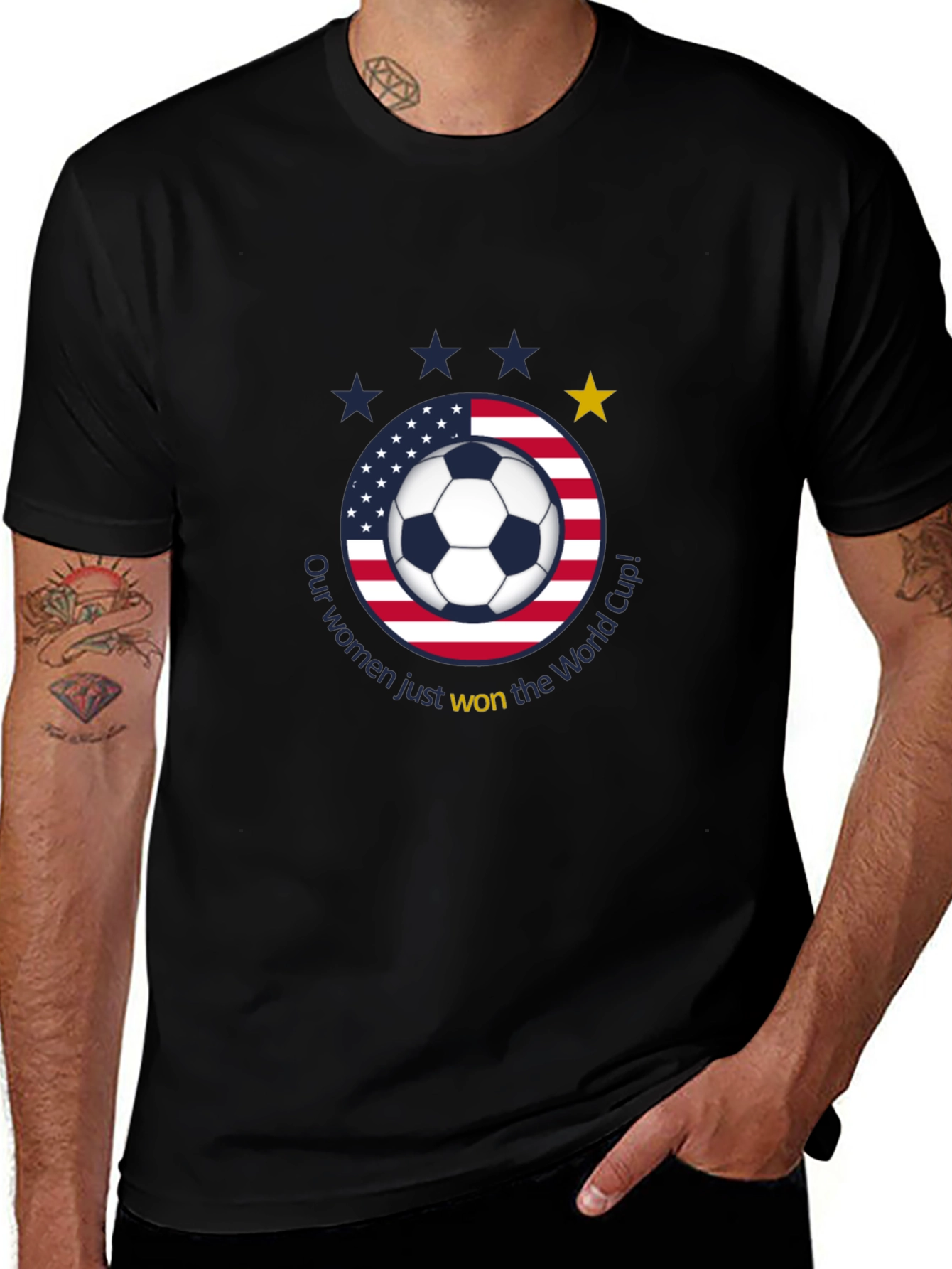 USA Womens World Cup Soccer T-Shirt