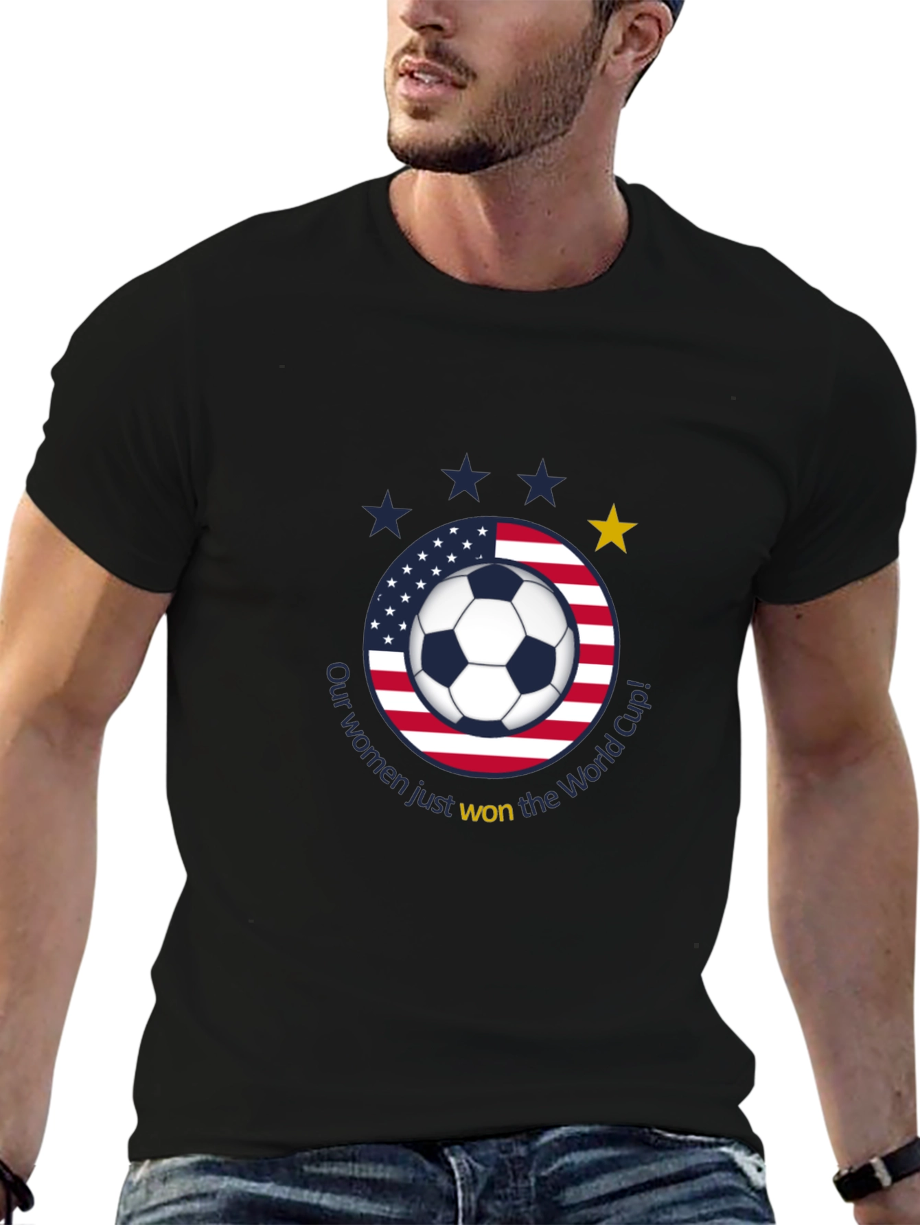 USA Womens World Cup Soccer T-Shirt