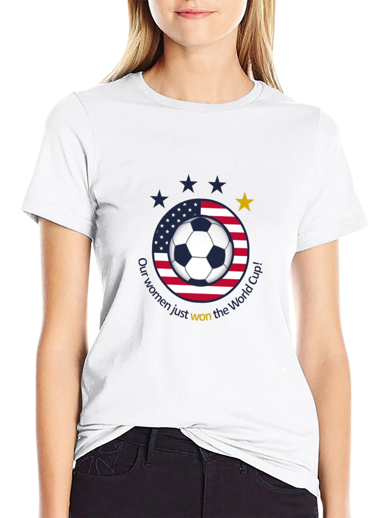 USA Womens World Cup Soccer T-Shirt