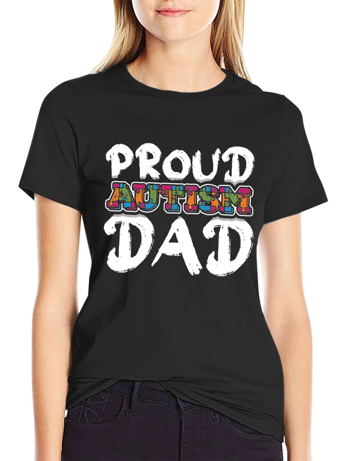 Proud Autism Dad T-Shirt