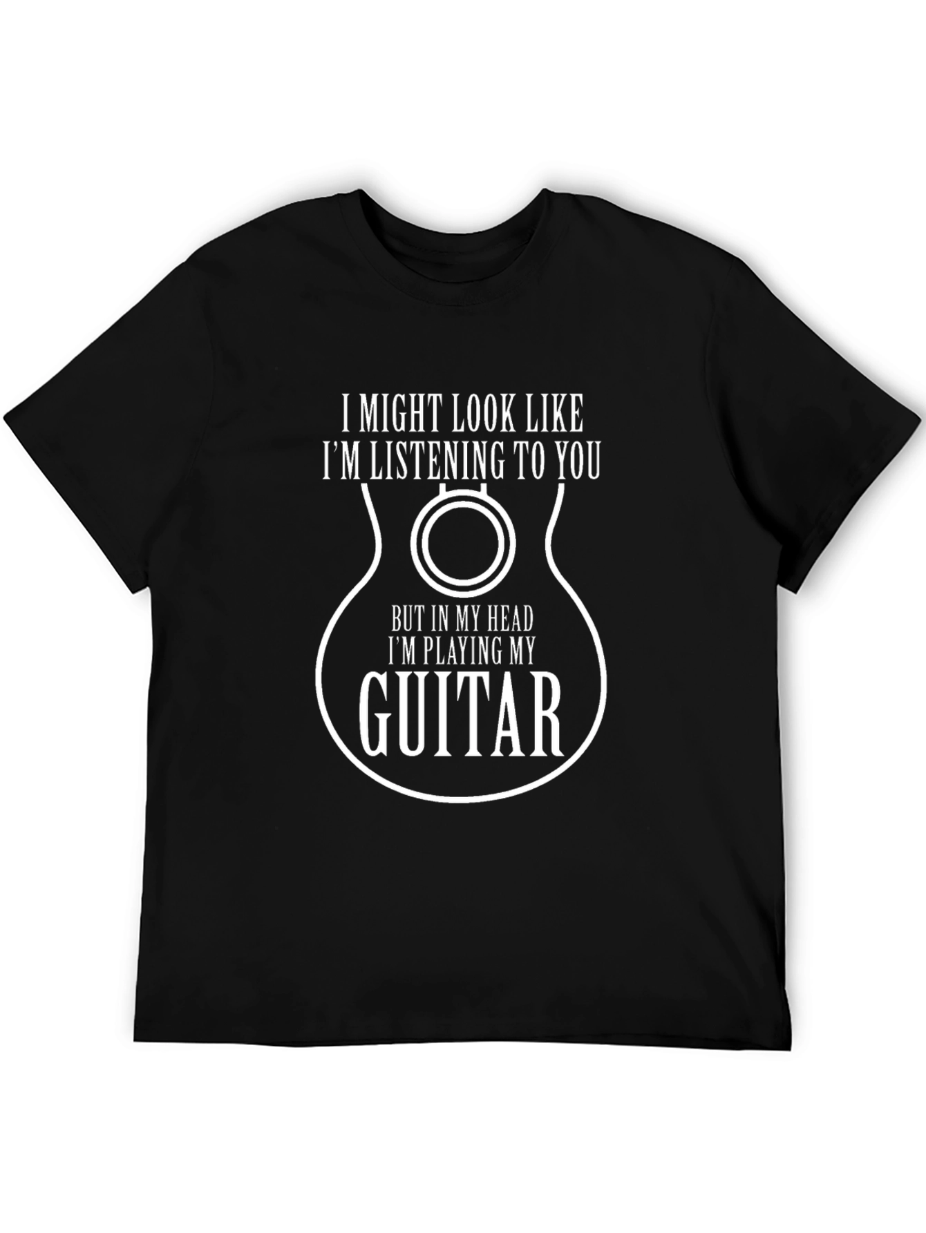 Guitar Player T-Shirt: Im Playing My Guitar