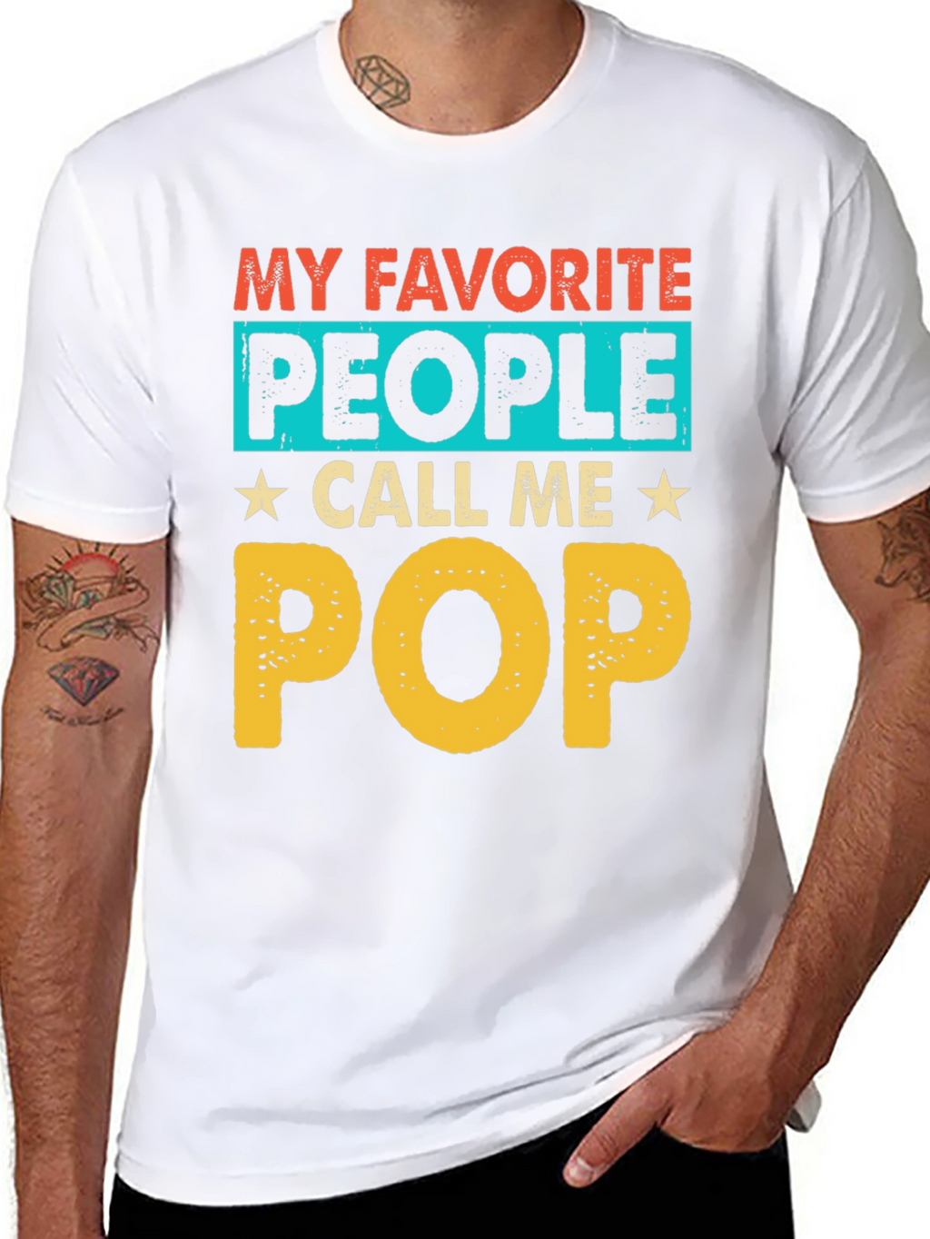 My Favorite People Call Me Pop T-Shirt