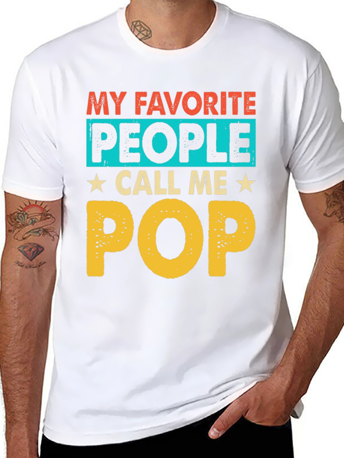 My Favorite People Call Me Pop T-Shirt