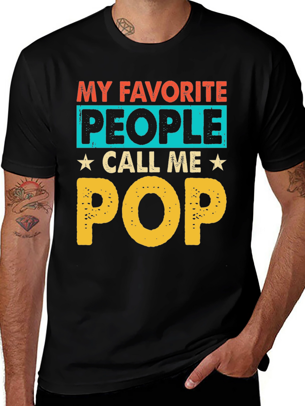 My Favorite People Call Me Pop T-Shirt