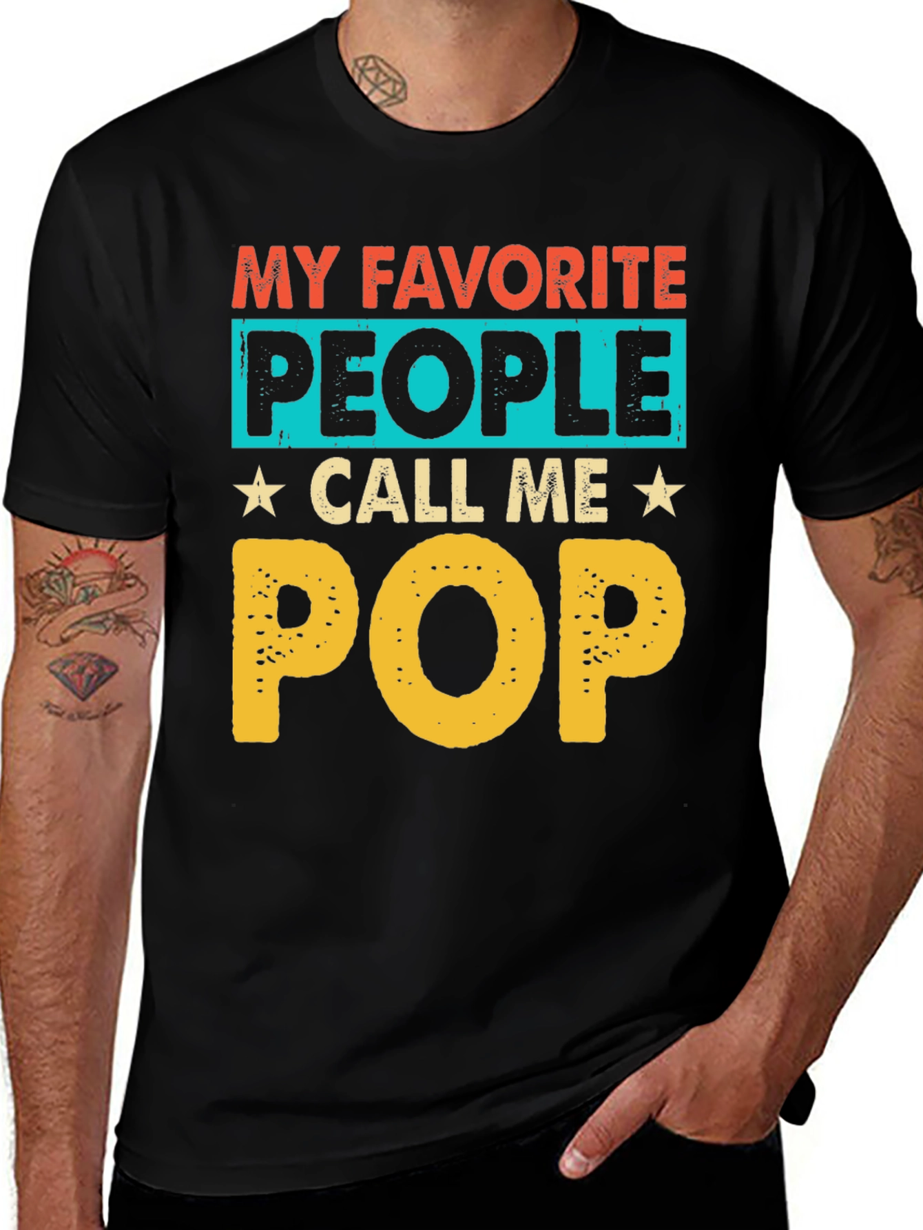 My Favorite People Call Me Pop T-Shirt