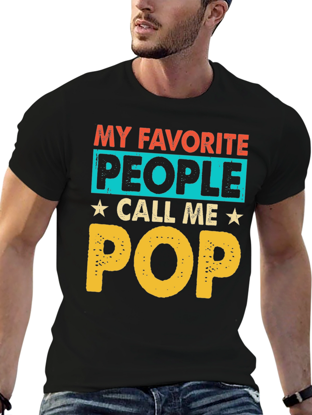 My Favorite People Call Me Pop T-Shirt