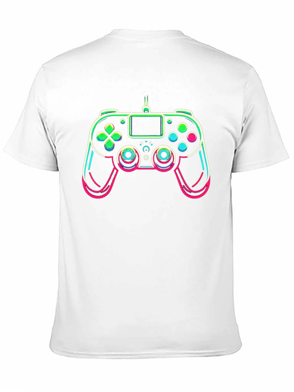 Gamer Controller Graphic Tee - Black
