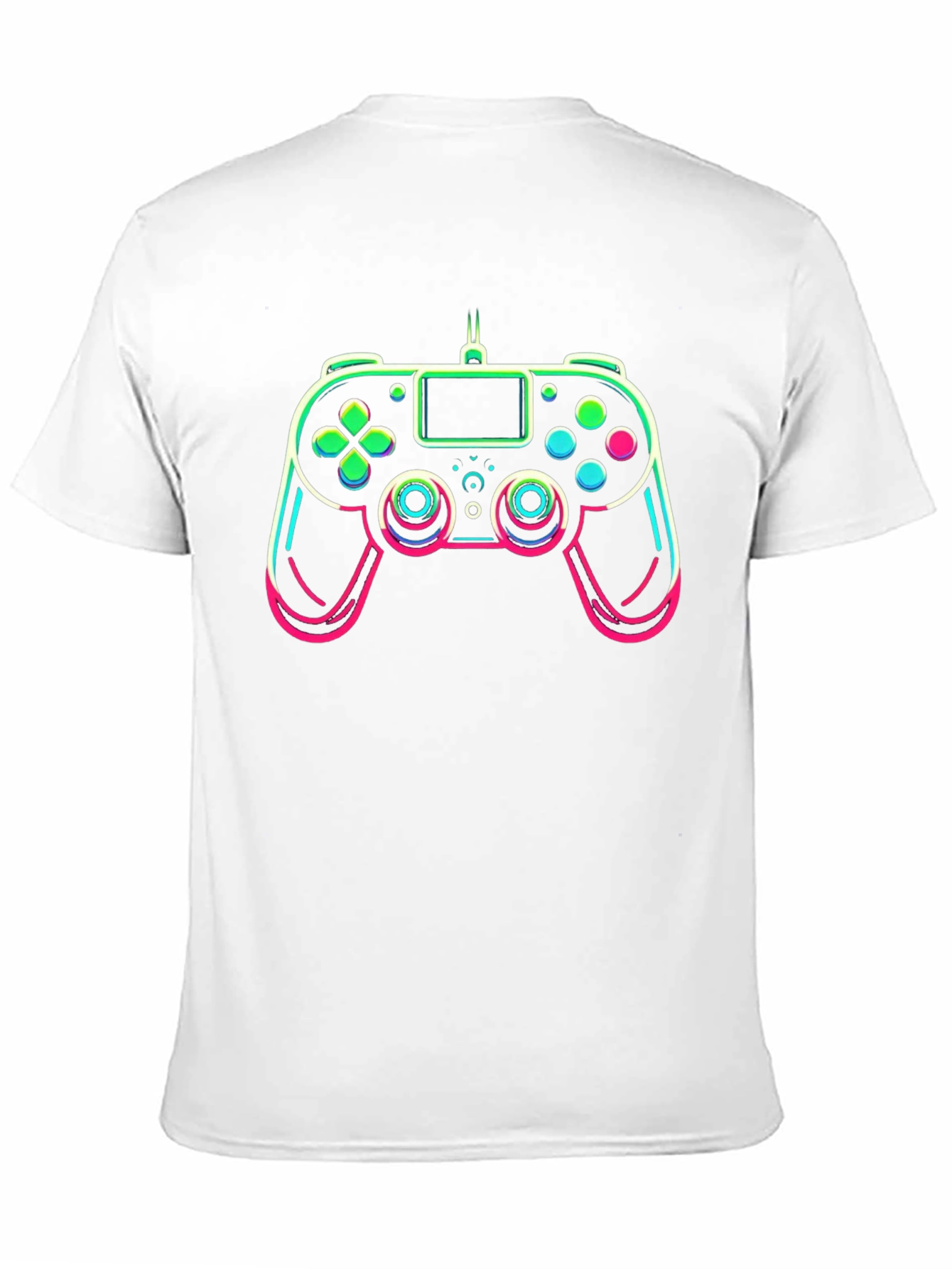 Gamer Controller Graphic Tee - Black