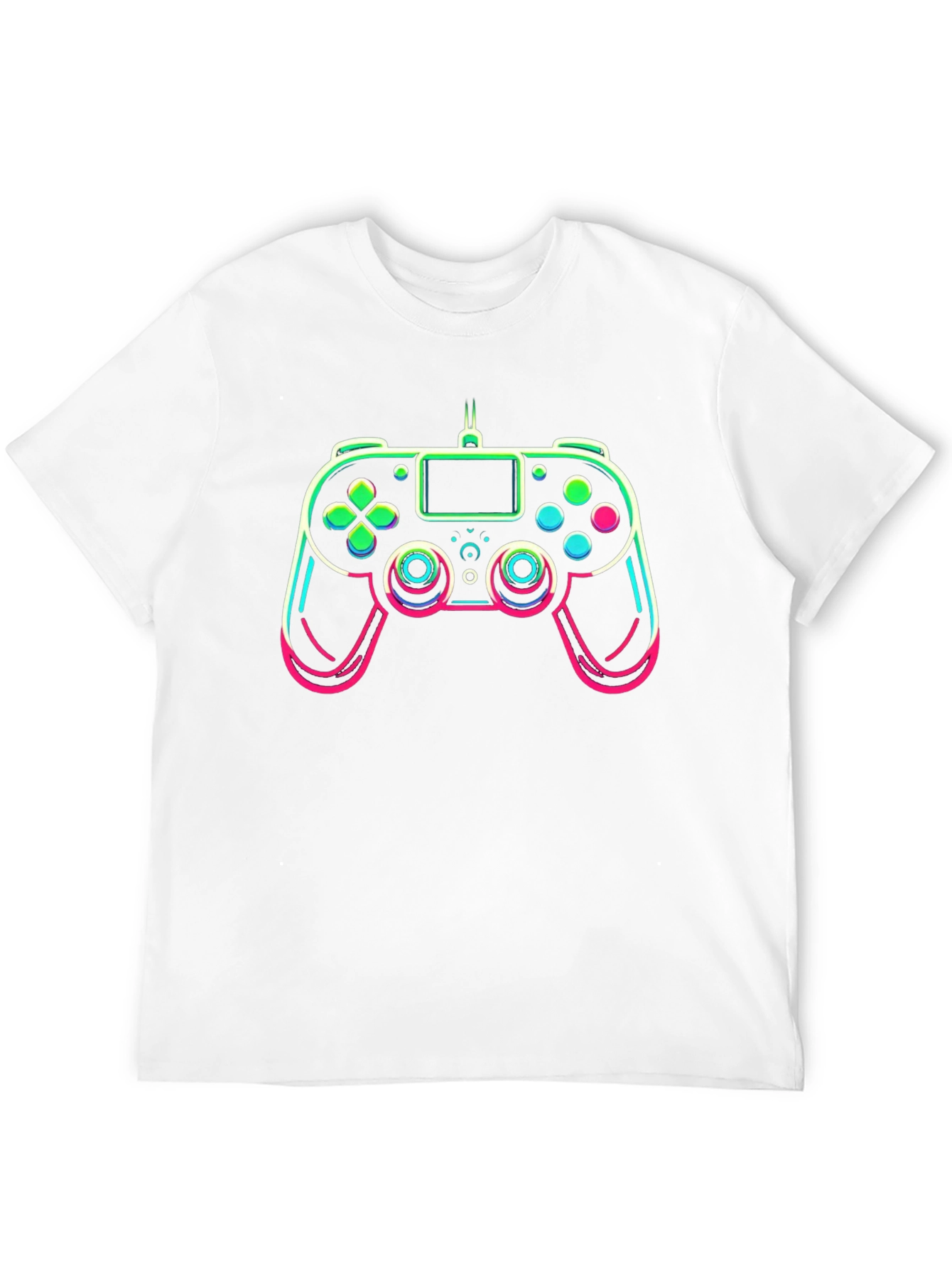 Gamer Controller Graphic Tee - Black