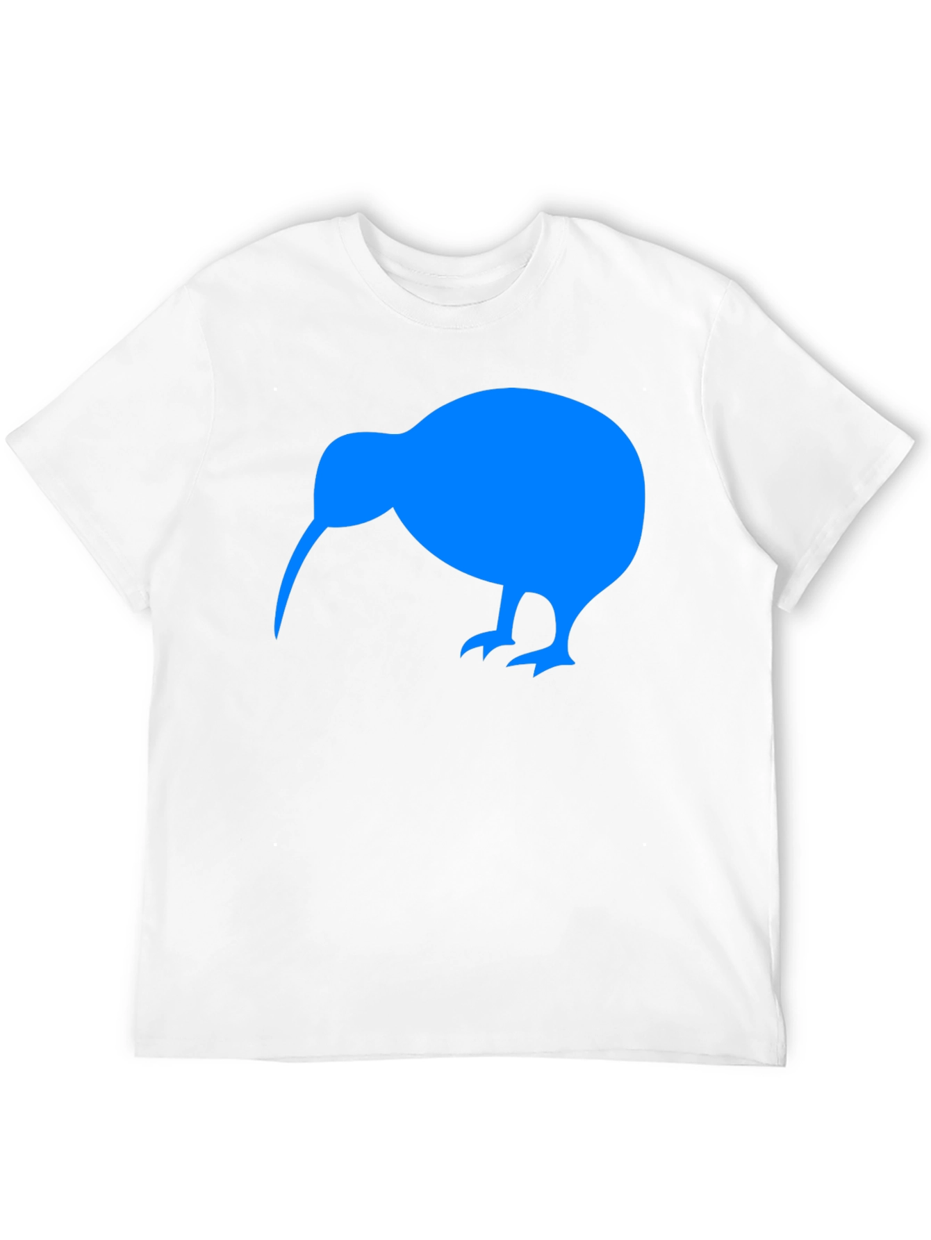 Kiwi Bird Graphic Tee - Black Cotton T-Shirt