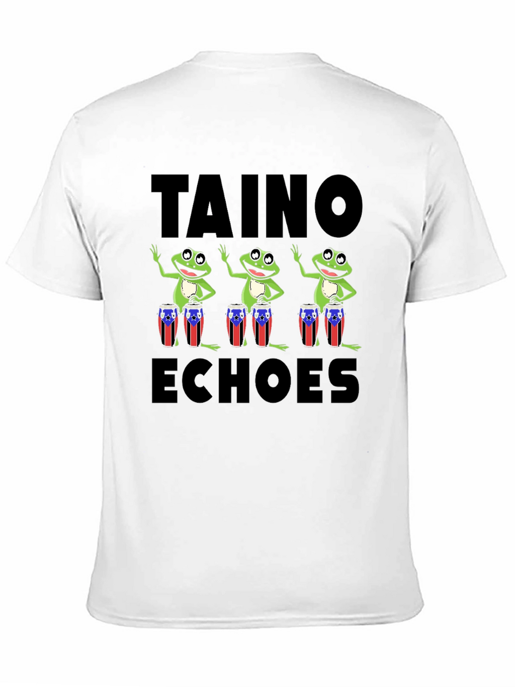Taino Echoes Puerto Rico Frogs T-Shirt