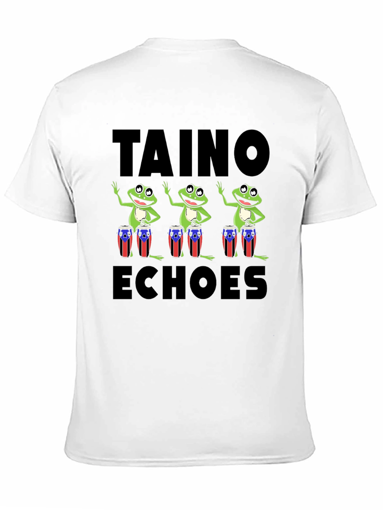 Taino Echoes Puerto Rico Frogs T-Shirt