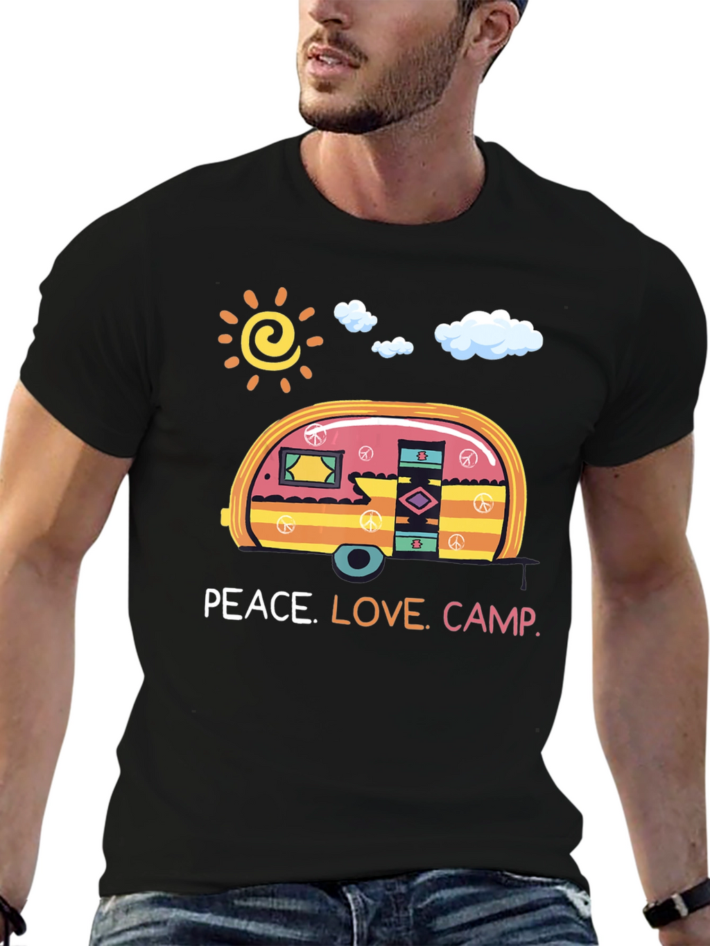 Peace Love Camp T-Shirt
