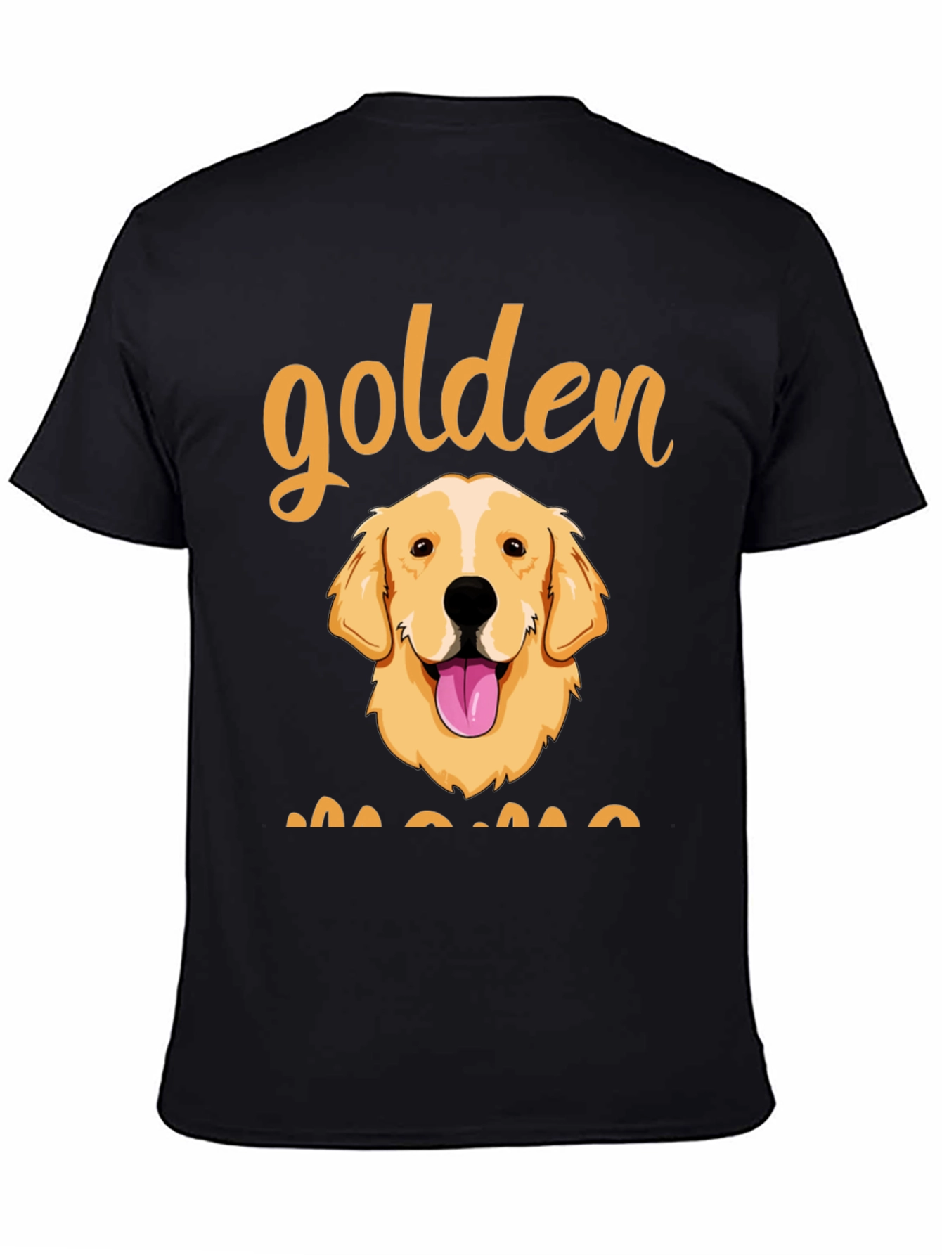 Golden Mama Dog T-Shirt Cute Pet Lover Tee