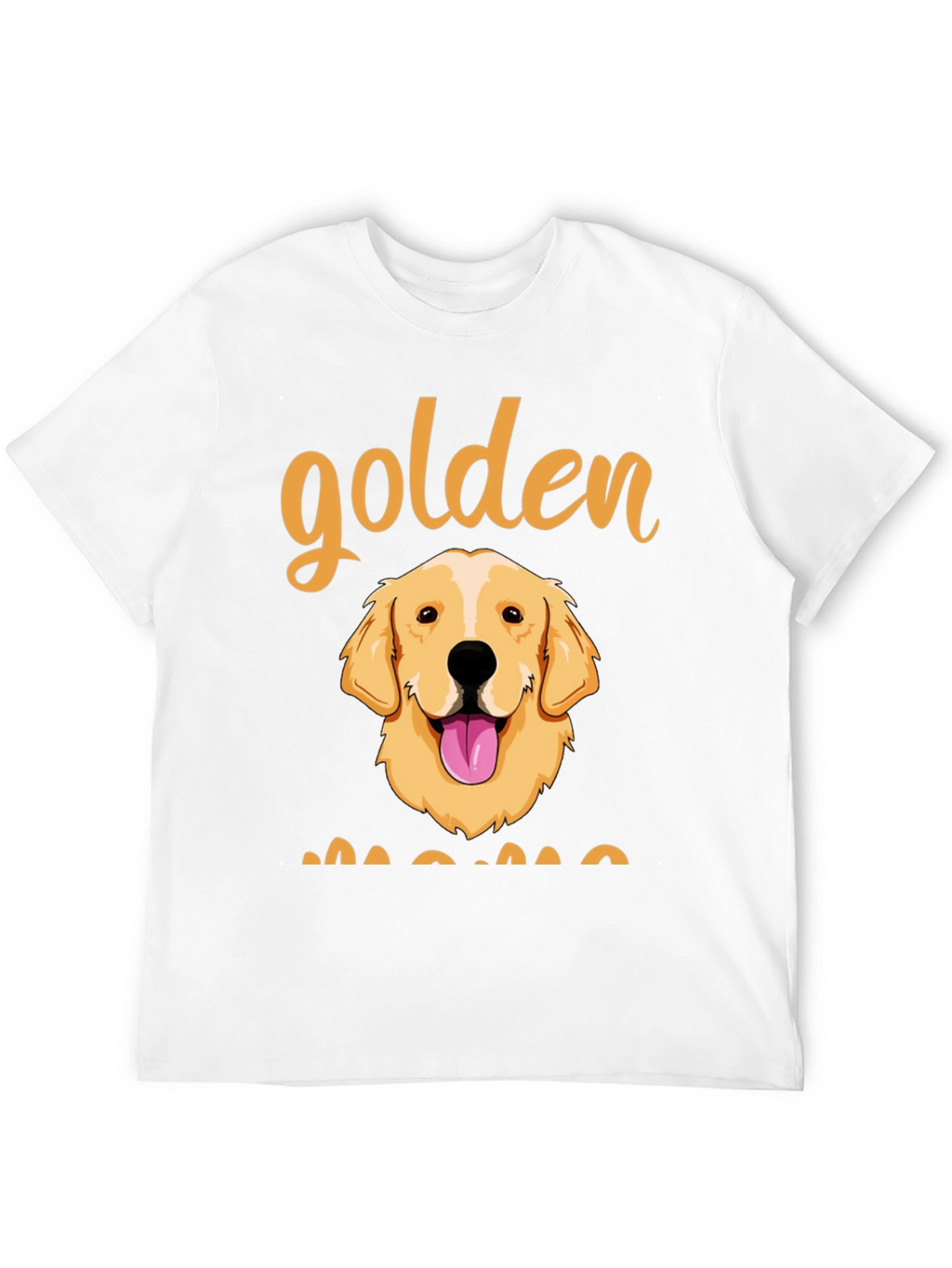 Golden Mama Dog T-Shirt Cute Pet Lover Tee