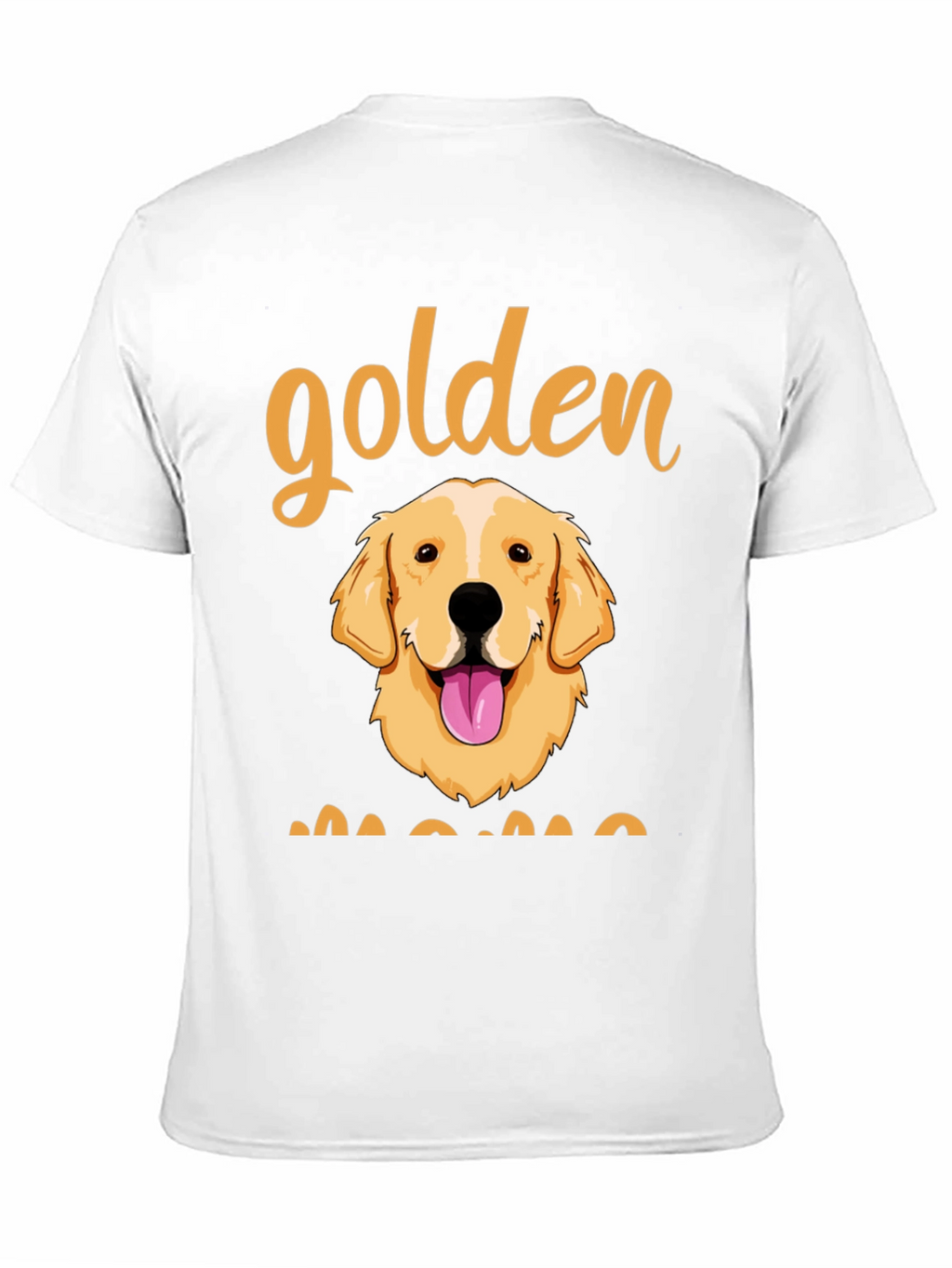 Golden Mama Dog T-Shirt Cute Pet Lover Tee