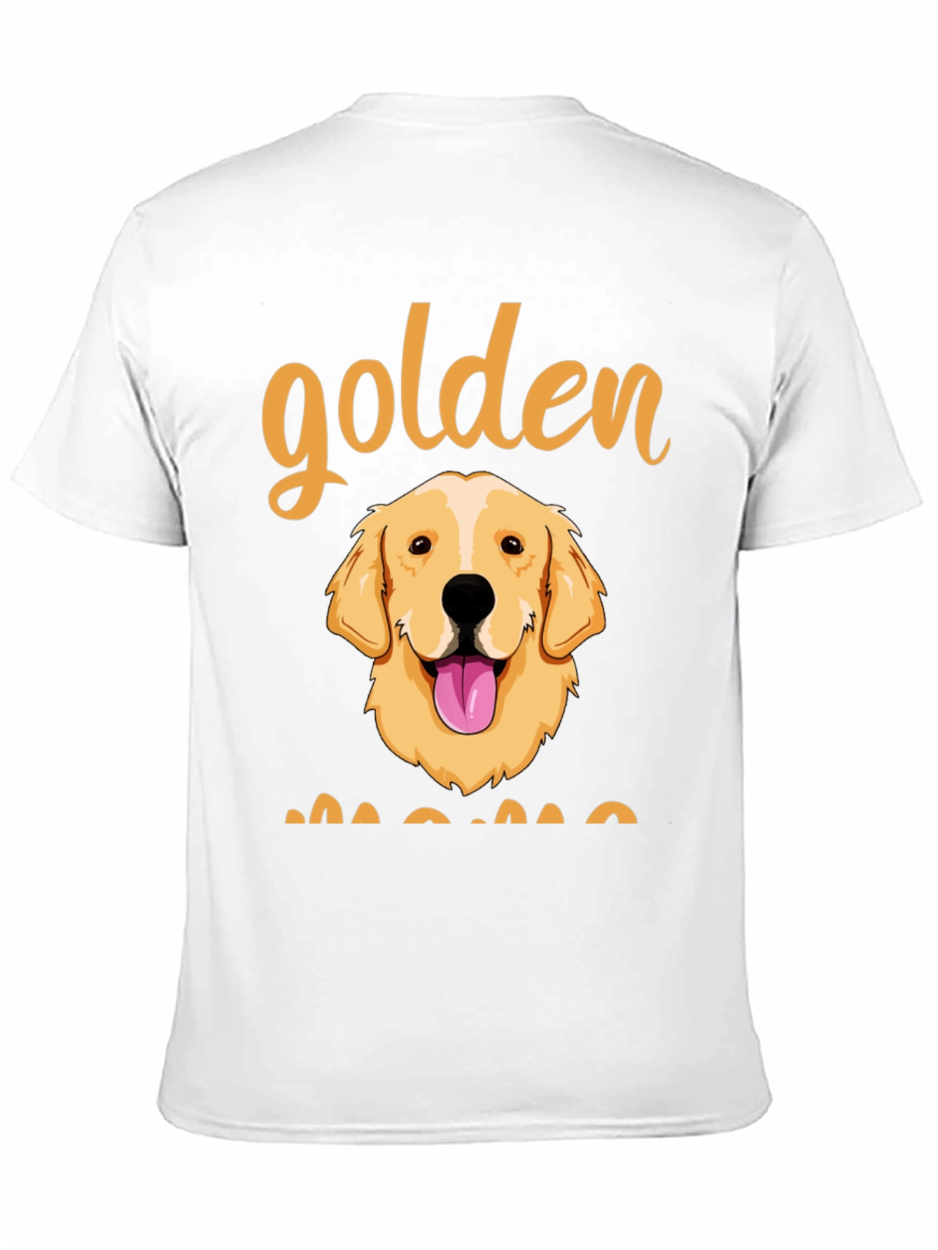 Golden Mama Dog T-Shirt Cute Pet Lover Tee
