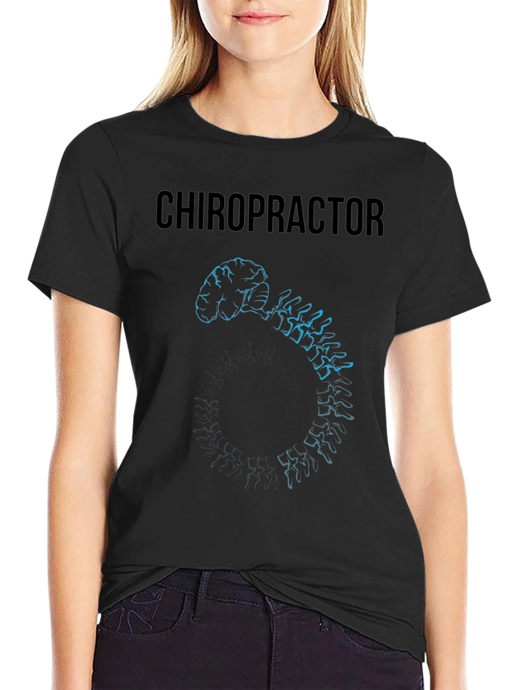 Chiropractor Brain Spine T-Shirt