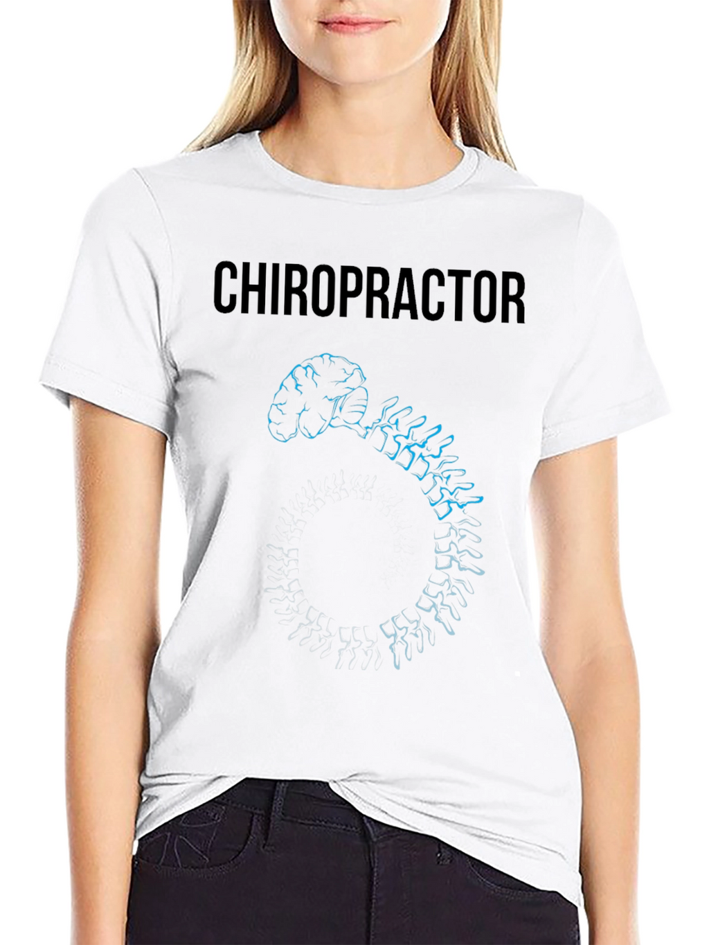 Chiropractor Brain Spine T-Shirt