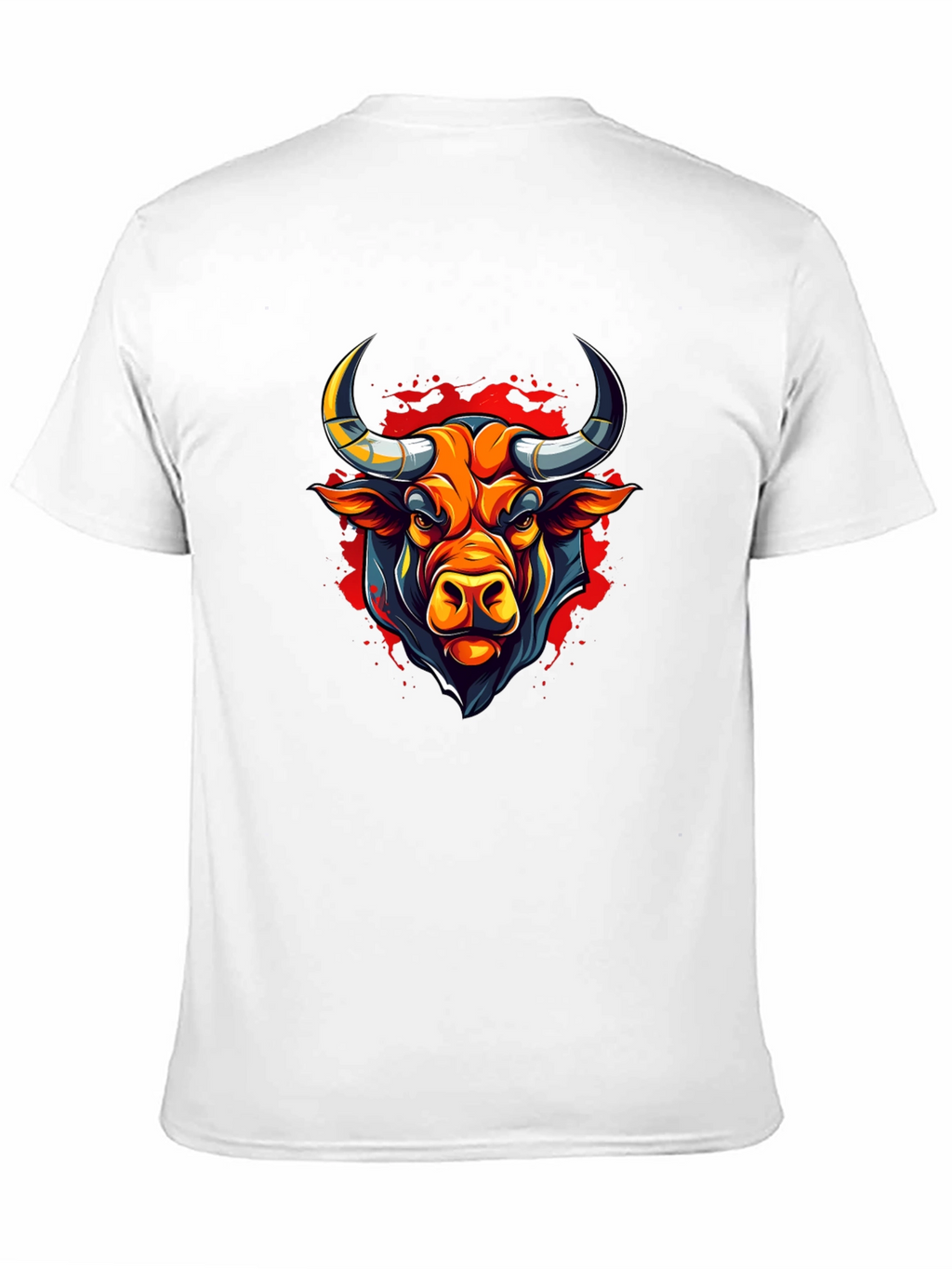 Bull Graphic Black T-Shirt