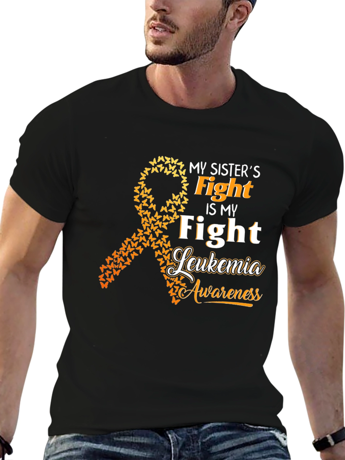 Sisters Fight Leukemia Awareness T-Shirt